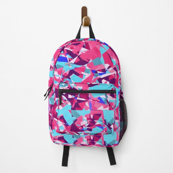 Item preview, Pink abstract mosaic contemporary art urban style street wear designed and sold by Carlos Gudino.