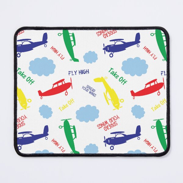Artikelvorschau, Grundfarben Flugzeuge und Wolken entworfen und verkauft von Heather Lin Christiansen.