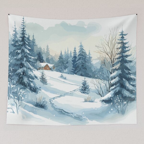 Item preview, Winter Country Road  designed and sold by GraphicsClub.