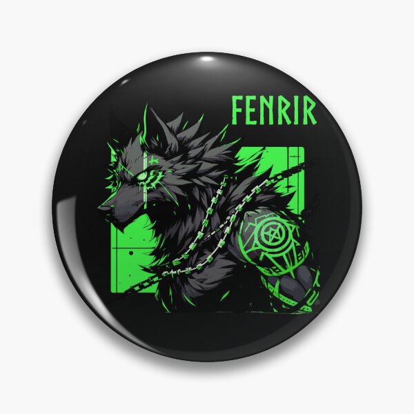 Item preview,  Fenrir 02 Green 10K designed and sold by PunkerLazar.