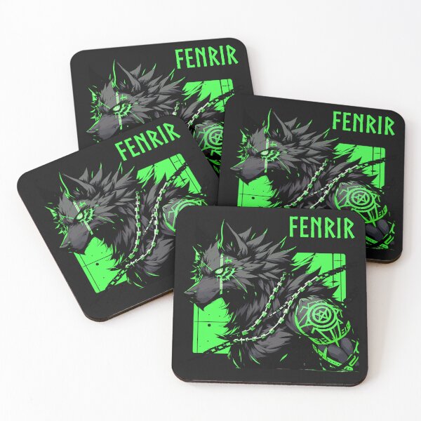 Item preview,  Fenrir 02 Green 10K designed and sold by PunkerLazar.