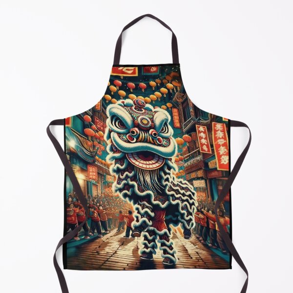 Item preview, Lion Dance, Lion Dance in the Streets designed and sold by WorldByFlowers.