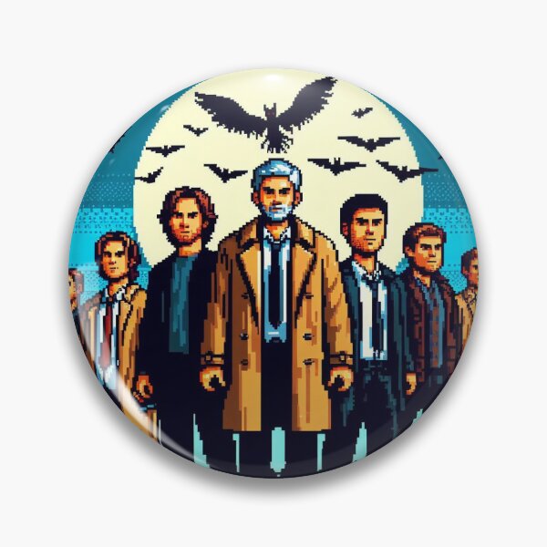 Item preview, Supernatural 8bit designed and sold by hiamlua.