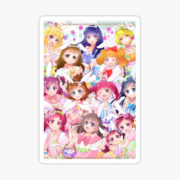 Yes Precure 5! Sticker for Sale by JealousIzabel