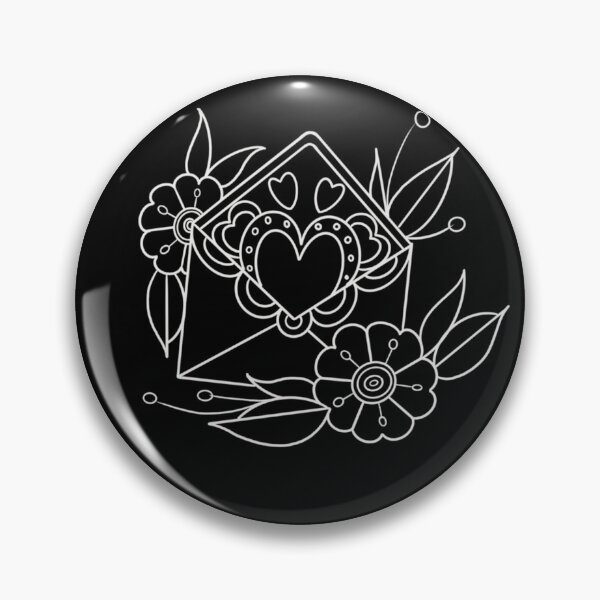 Item preview, American traditional love letter flash. designed and sold by ReaperRoseCo.