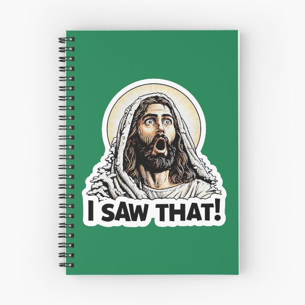 Item preview, I SAW THAT Jesus meme Snowing Christmas Wow designed and sold by plushism.
