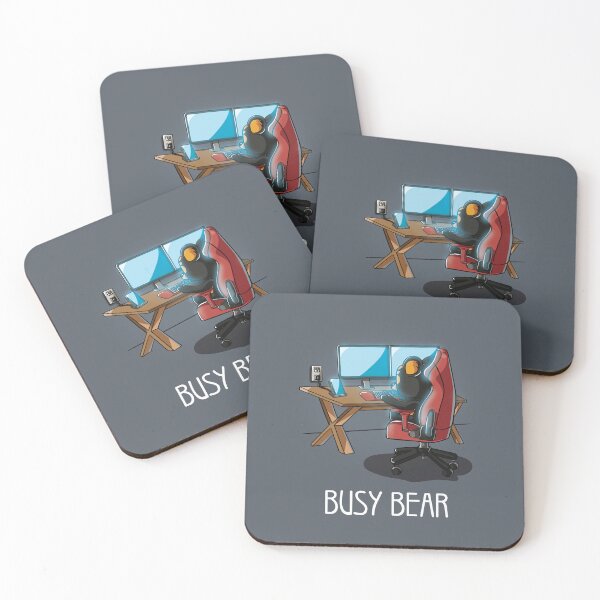 Item preview, Busy Bear designed and sold by CreativeWiz.