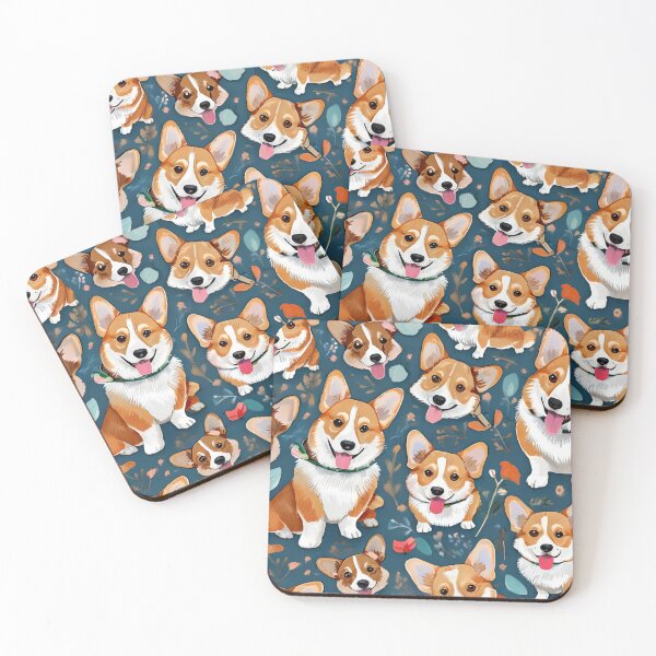 Item preview, Diseño de patrón Corgi designed and sold by PupJoy.