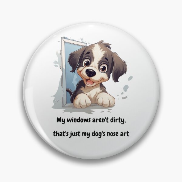 Item preview, Not dirty windows - just my Dog's nose art designed and sold by OKOartspace.