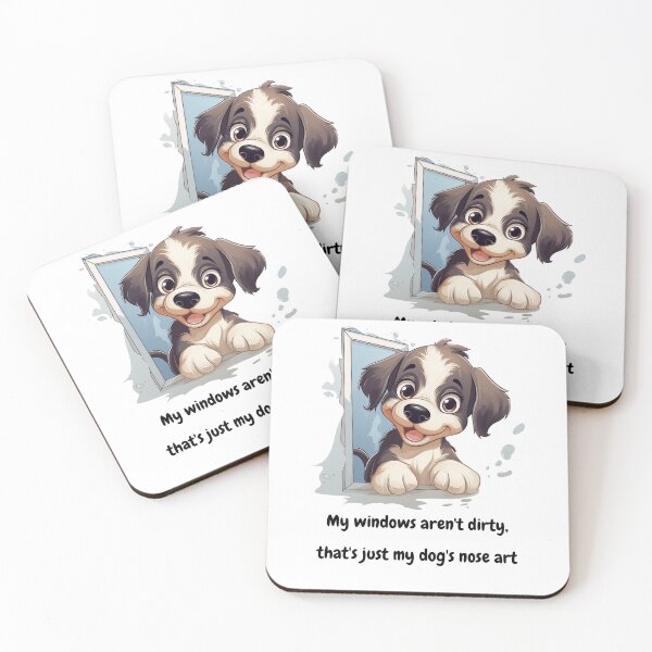 Item preview, Not dirty windows - just my Dog's nose art designed and sold by OKOartspace.