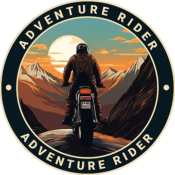 Artwork thumbnail, Adventure Rider Sticker | ADV Rider by ronengel