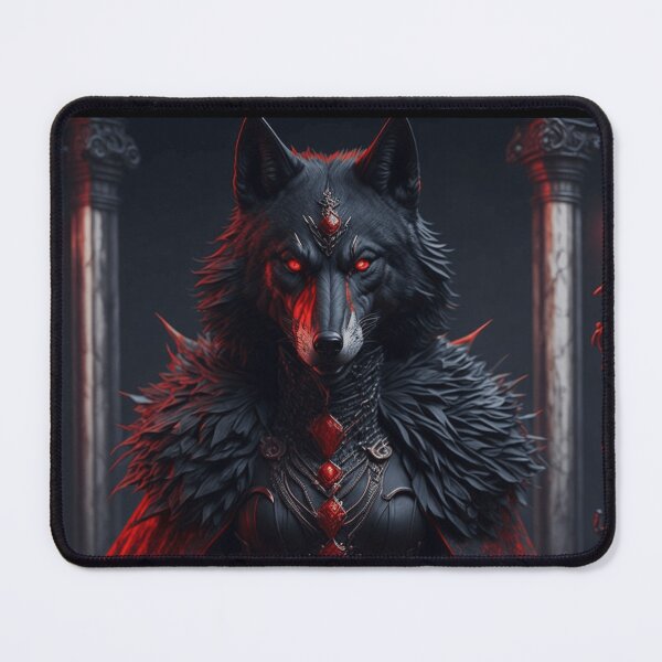 Item preview, Dark Fantasy Anthropomorphic She-Wolf designed and sold by Myahashaye.