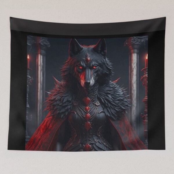 Item preview, Dark Fantasy Anthropomorphic She-Wolf  designed and sold by Myahashaye.