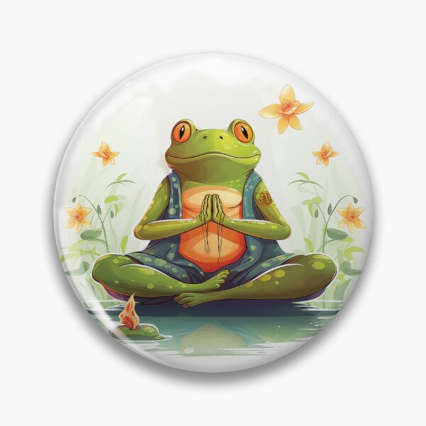 Item preview, Frog Yoga Funny Gifts For Yoga Lovers designed and sold by PavoPlumaA.