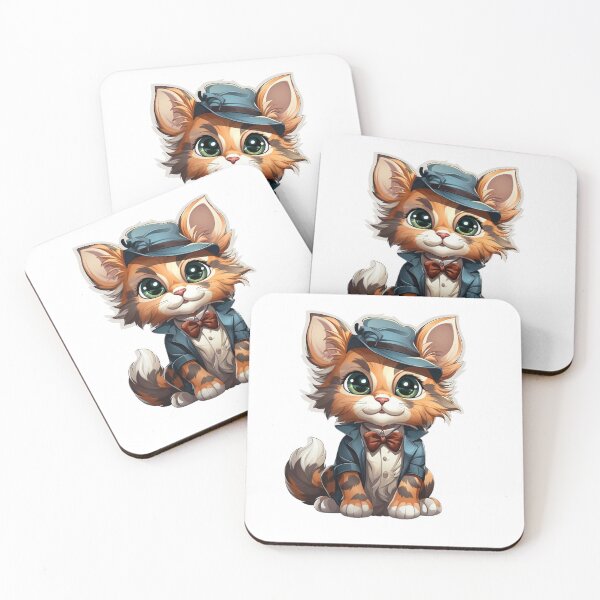 Artikelvorschau, cat with suit entworfen und verkauft von TIDALI-Prints.