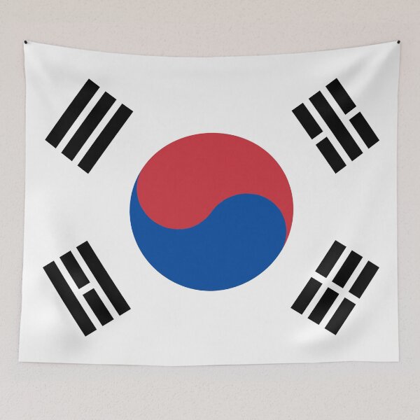 Item preview, National Flag South Korea, Republic of Korea (ROK), Taegukgi designed and sold by Danler.