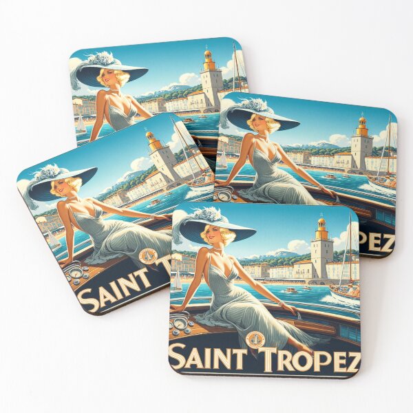 Item preview, Avertising for Saint Tropez designed and sold by CoquerelleStore.