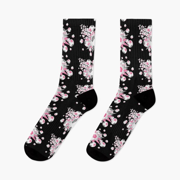 Item preview, pink gray soccer balls & stars designed and sold by katzdzynes.