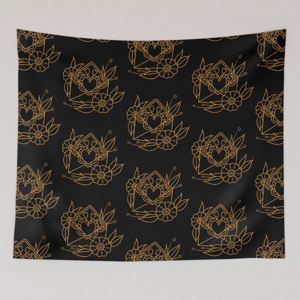 Item preview, American traditional love letter flash. designed and sold by ReaperRoseCo.
