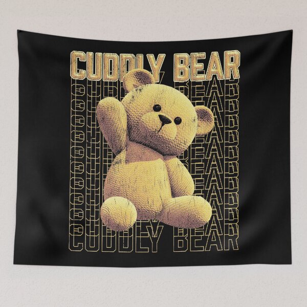 Item preview, vintage cuddly bear designed and sold by DarioCrow.