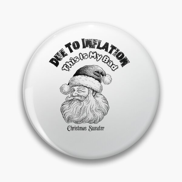 Item preview, Funny Due to Inflation This is My Bad Sweater For Christmas T-Shirt designed and sold by Miumed.