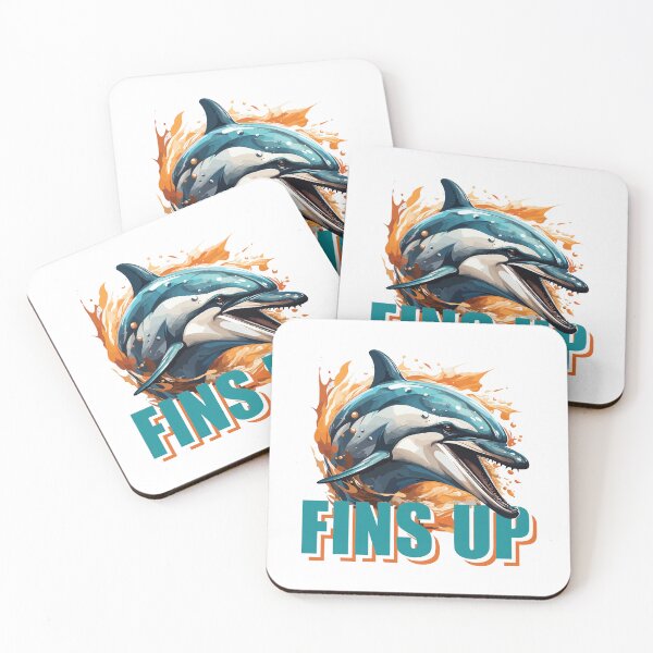 Item preview, Dolphins FINS UP designed and sold by vectrus.
