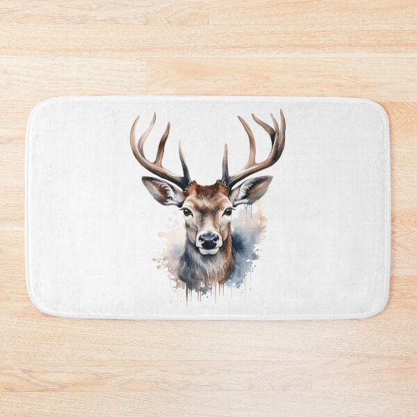 Item preview, Deer Head Watercolor designed and sold by PabloArt.