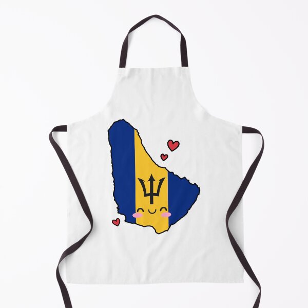Item preview, Barbados Flag Map Smile with Love designed and sold by pixelsparkzone.