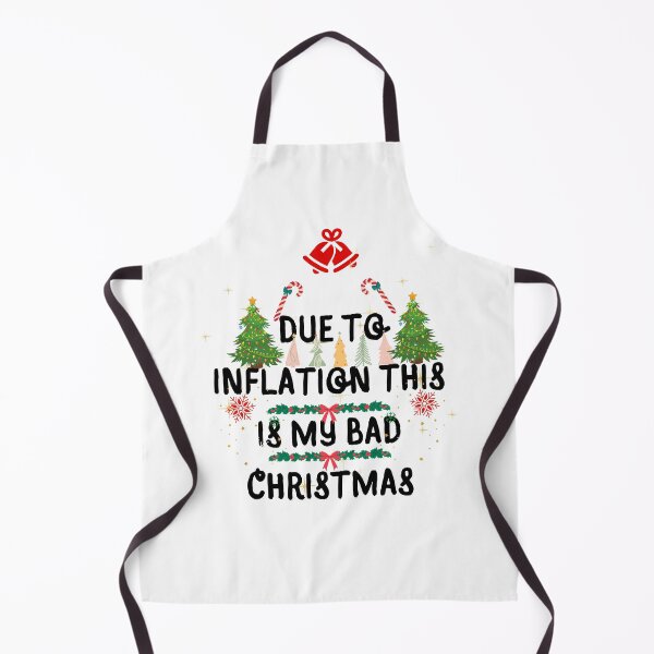Item preview, Funny Due to Inflation This is My Bad Sweater For Christmas T-Shirt designed and sold by Miumed.