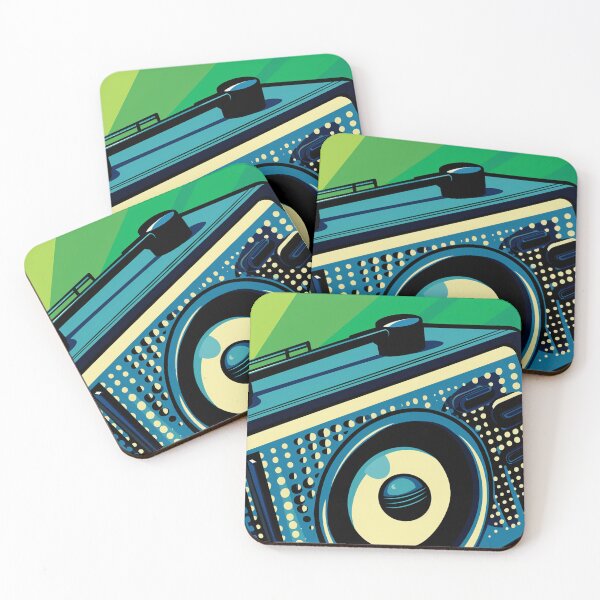 Item preview, DETAIL OF VINTAGE RADIO POP ART STYLE designed and sold by infinitearte.