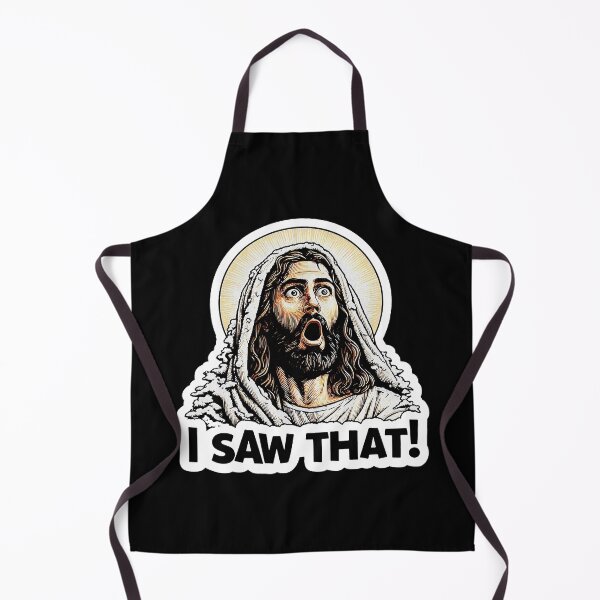 Item preview, I SAW THAT Jesus meme Snowing Christmas Wow designed and sold by plushism.