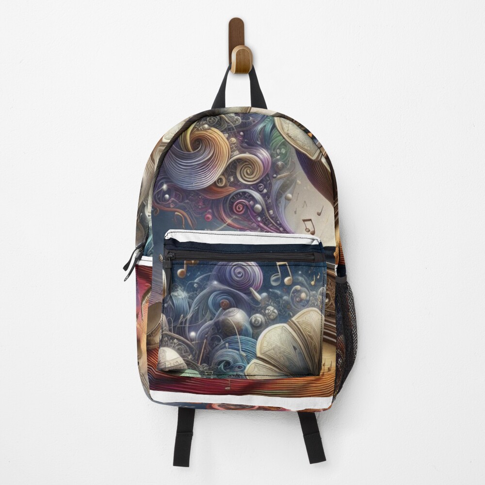 Item preview, Backpack designed and sold by TextileTrove.