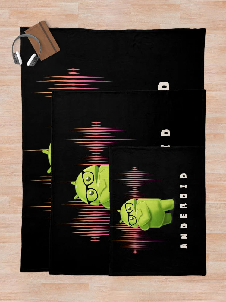 Thumbnail 5 of 6, Throw Blanket, android developer code designed and sold by Redstrawberry13.