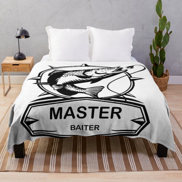 Item preview, master baiter fishing - great gift for fishing lover designed and sold by Desibeau.