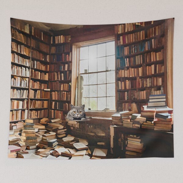Item preview, In The Library designed and sold by Modern-Tropical.
