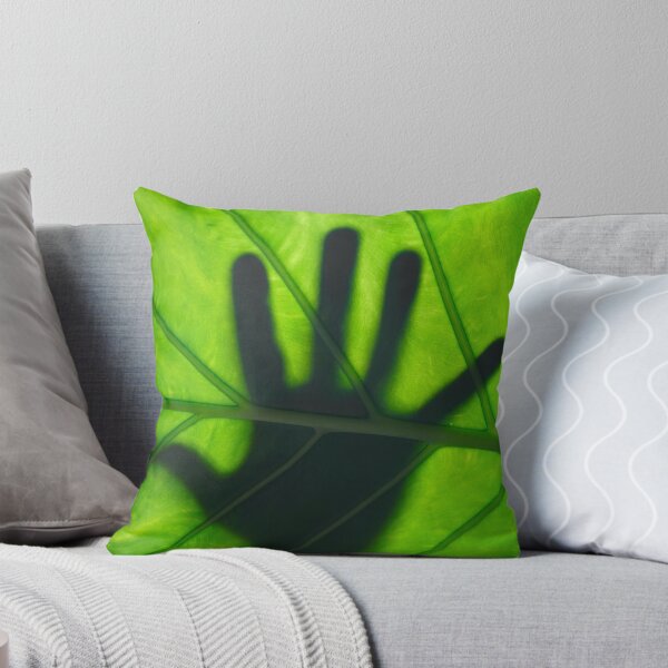 Item preview, Hand Shadow Nature Leaf Lanzarote (Canary Islands Spain) designed and sold by SmileMoreAgain.