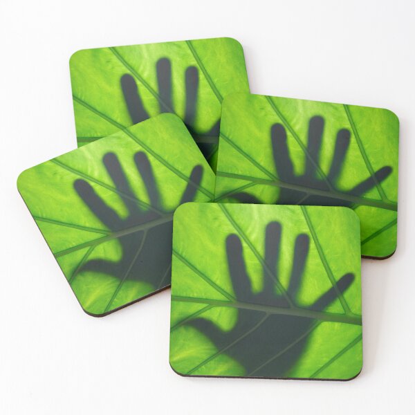 Item preview, Hand Shadow Nature Leaf Lanzarote (Canary Islands Spain) designed and sold by SmileMoreAgain.
