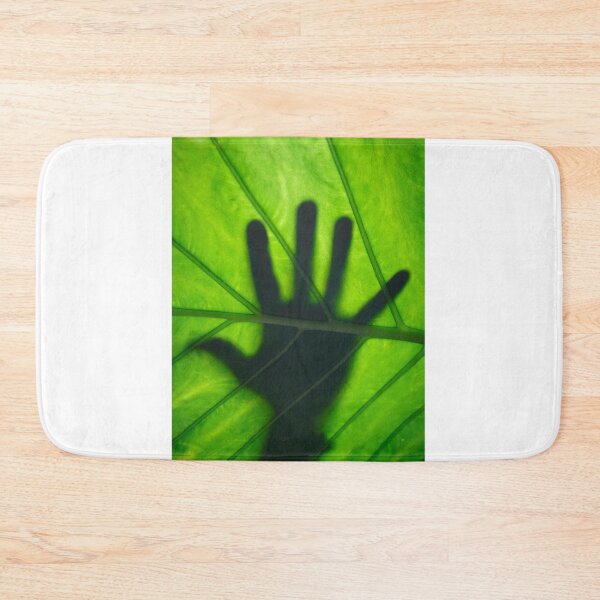 Item preview, Hand Shadow Nature Leaf Lanzarote (Canary Islands Spain) designed and sold by SmileMoreAgain.