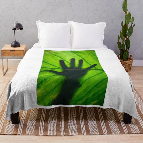 Item preview, Hand Shadow Nature Leaf Lanzarote (Canary Islands Spain) designed and sold by SmileMoreAgain.