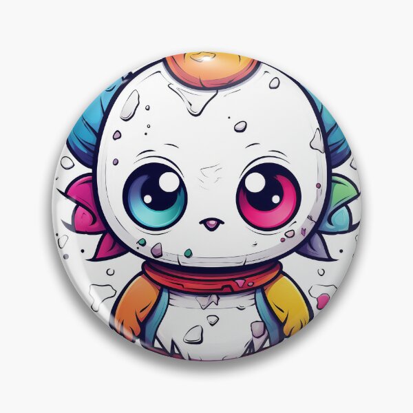 Item preview, Cute Plushie with Vibrant Colors designed and sold by ObjCrea123.