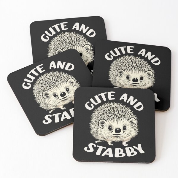 Item preview, Funny Cute And Stabby Hedgehog Cottagecore Baby Hedgehog Graphic   designed and sold by Bad Kitty Designz.