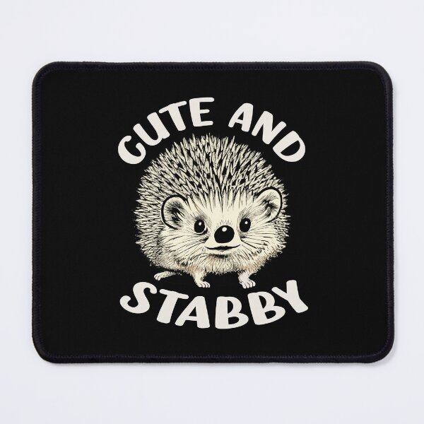 Item preview, Funny Cute And Stabby Hedgehog Cottagecore Baby Hedgehog Graphic designed and sold by Bad Kitty Designz.