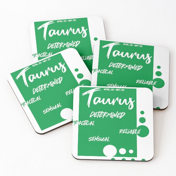 Item preview, Taurus zodiac sign practical, determined, reliable and sensual design designed and sold by Mario Cabrera.