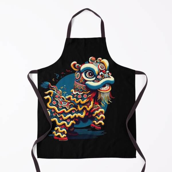Item preview, Lion Dance, Colors of the Traditional Lion Dance designed and sold by WorldByFlowers.