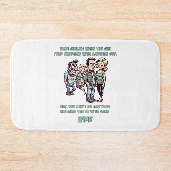 Item preview, Awkward Encounter - Humorous Relationship Dilemma designed and sold by PapaMikeCrafts.