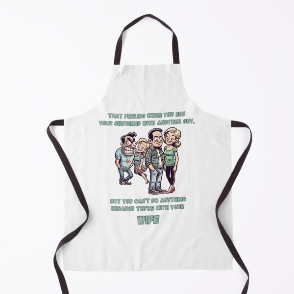Item preview, Awkward Encounter - Humorous Relationship Dilemma designed and sold by PapaMikeCrafts.