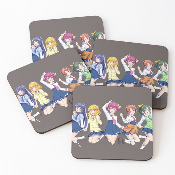 Item preview, Smile Precure!, Hoshizora Miyuki, Hino Akane, Midorikawa Nao, Aoki Reika, Kise Yayoi, designed and sold by AbominationShop.