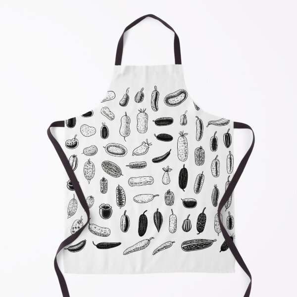 Item preview, Eclectic Pickle Varieties - Minimalist Line Art Design designed and sold by Pobru.