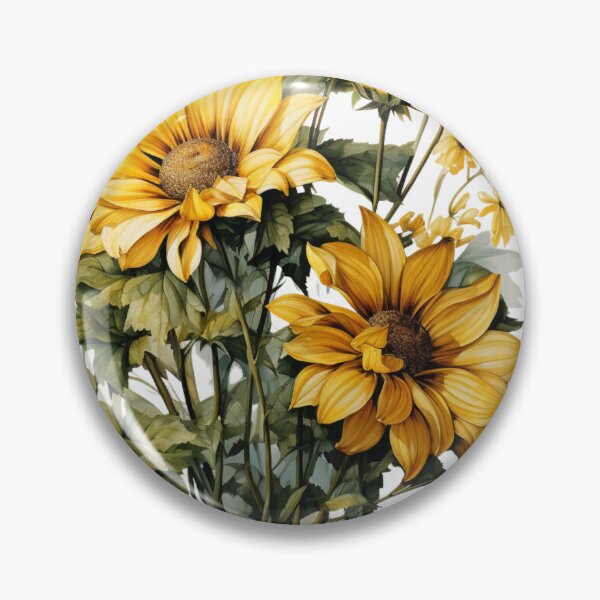 Item preview, Sunflower, Nature Lover Gift, Plant Illustration, Gardener's Delight designed and sold by ontano.