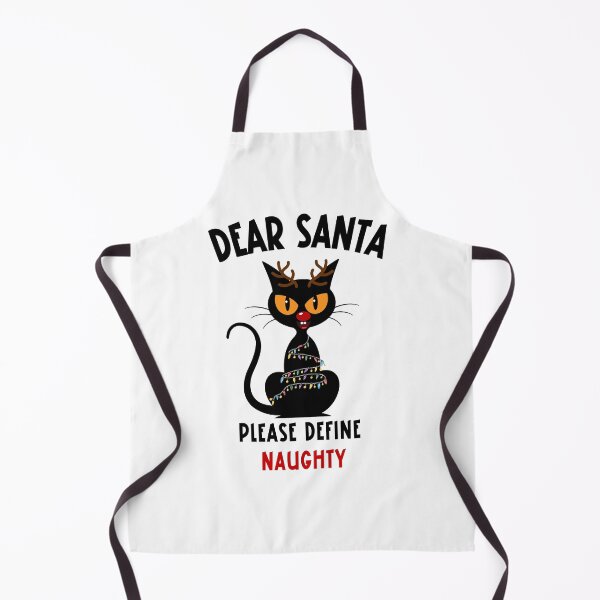 Item preview, Christmas naughty cat designed and sold by SunnyFunnyArt.